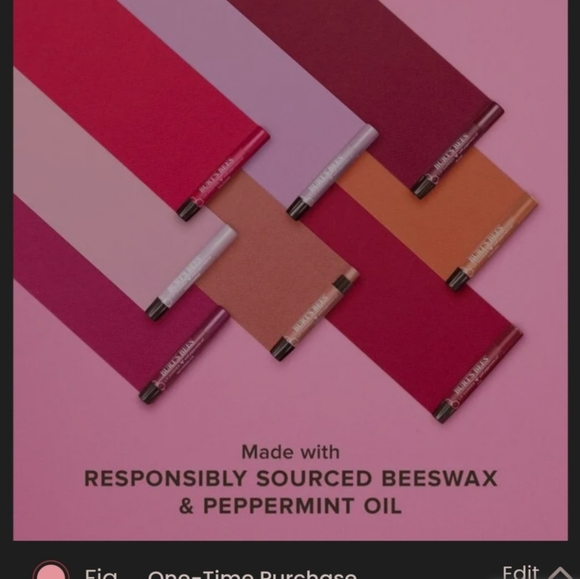 Burts Bees Lip Shimmer Color Fig 133 NIB Sealed .09oz/2.55g - Picture 9 of 15